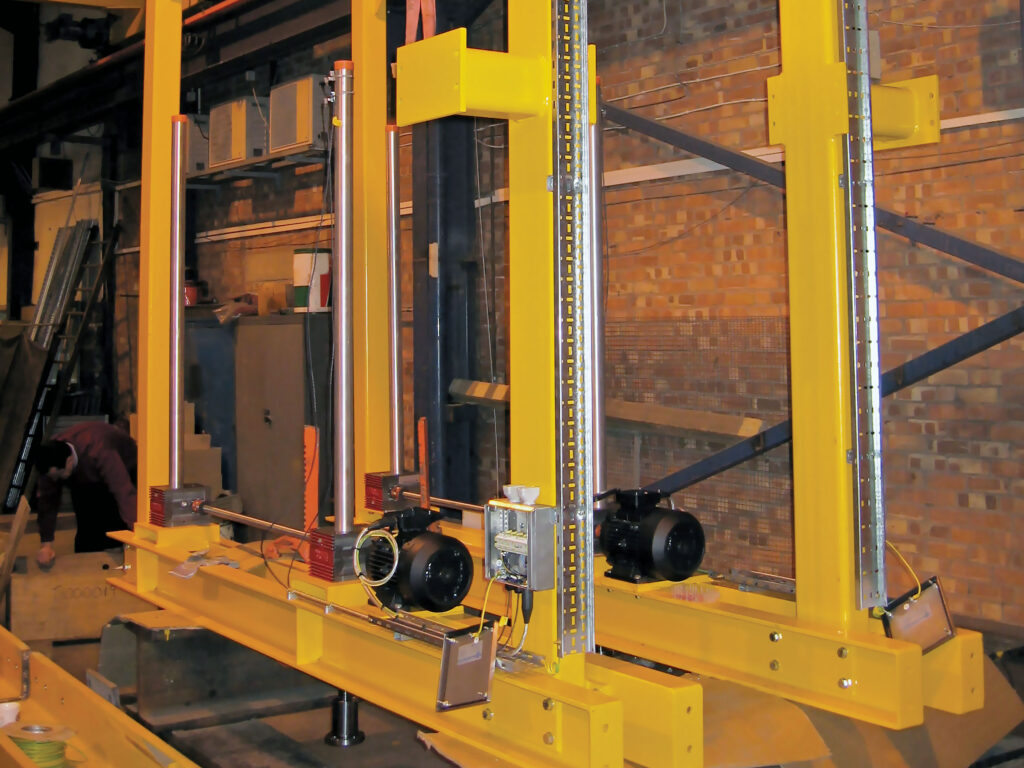 Bespoke Production Line Handling – Float Glass Furnace bespoke handling solution